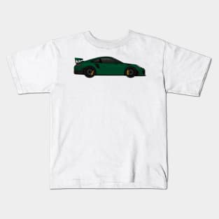 GT2RS Side Dark-Green Kids T-Shirt